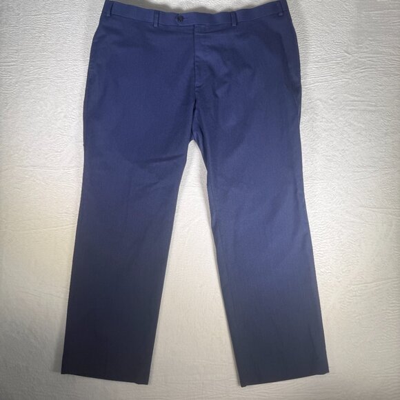 Ralph Lauren Mens Comfort Chino Flat Slim Fit Dress Pants Navy 42x30 (41x29) - Picture 1 of 7